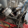887541-5 Petrol-driven compressor 150L