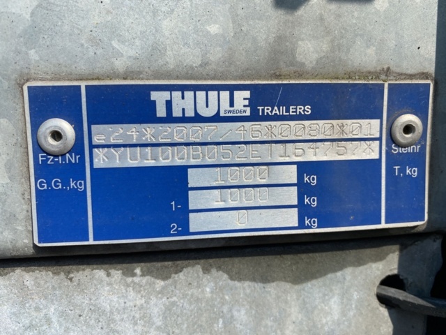 922349-11 Släpkärra Thule med kåpa