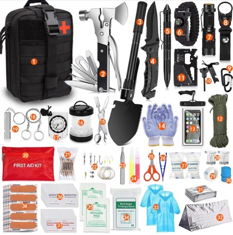 933586-1 Survival bag - survival kit - survival kit