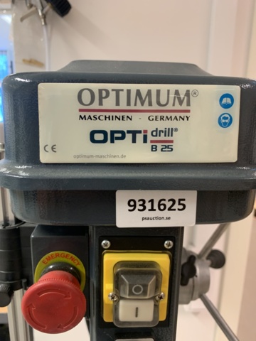 931625-2 Pillar drill Optimum Optidrill B25
