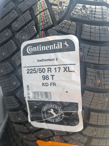 889314-11 New winter tires Continental Ice Contact 2, 255/50 R17 XL
