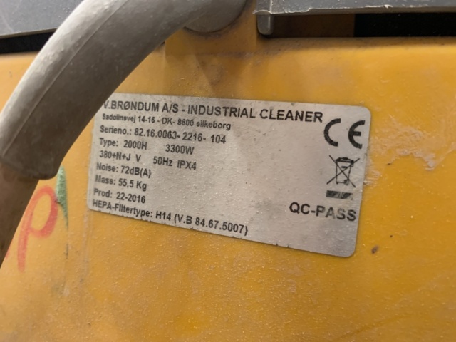 931711-7 Tile vacuum cleaner Ronda 2000, 3 pieces