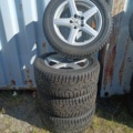 889325-1 Winter tires on Rims, Nokian Hakkapeliitta 7, 225/55 R16