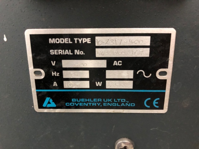 934670-12 Buehler Delta laikkaleikkuri