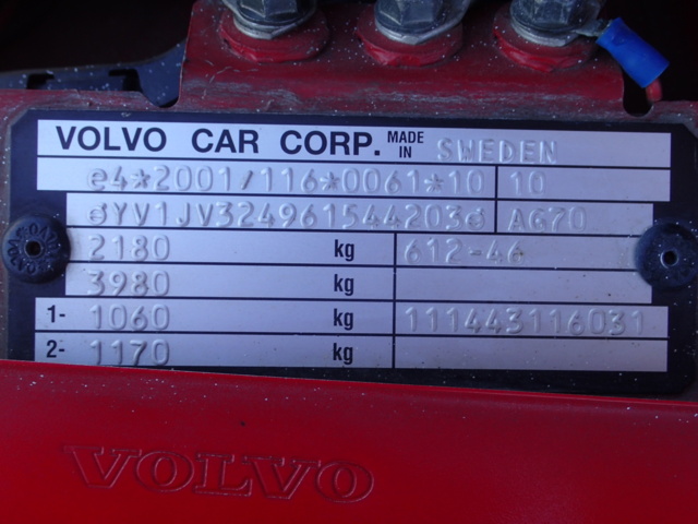 861816-116 Volvo V70 2.4 CNG Automatic, Gas & Petrol - 2005