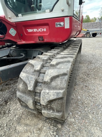 906891-22 6 ton mini excavator, Takeuchi TB260, 2017
