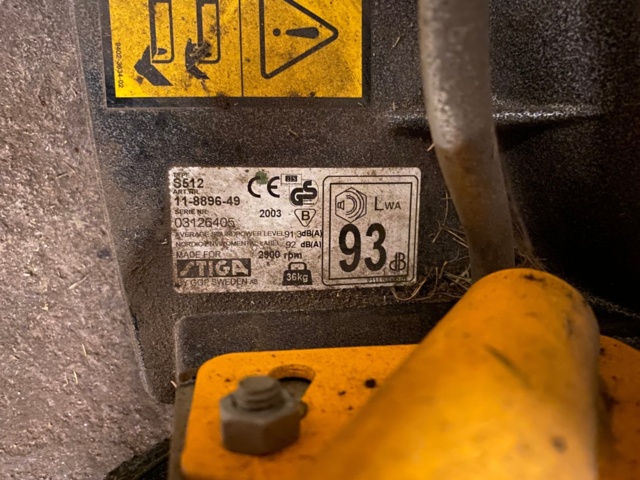 834032-12 Lawnmower Stiga s512 Multiclip 2pcs