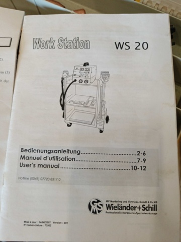 889345-18 Car body welder Wieländer+Schill WS20