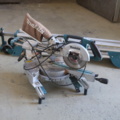 933695-1 Miter saw Makita LS0815FL with bench