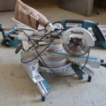 933695-3 Miter saw Makita LS0815FL with bench