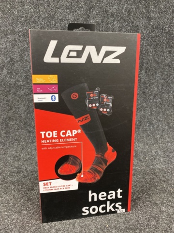 934519-2 Heating sock Lenz 5.0 TOE CAP