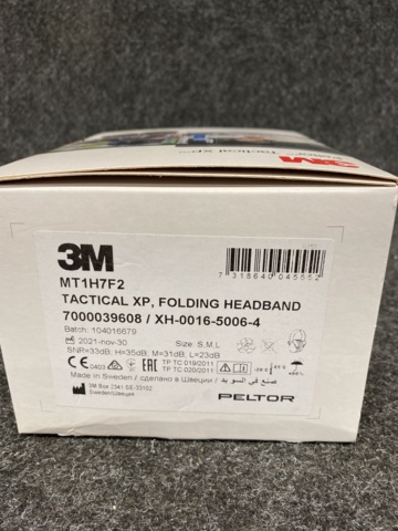 935183-3 Hearing protection 3M Peltor Tactical XP