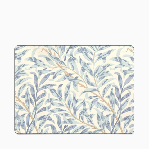 926535-1 8 pcs Morris & Co Willow Bough Blue Tray 30x40 cm - Shipping included