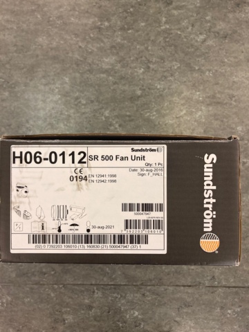 935572-2 Sundström SR 500 Fan