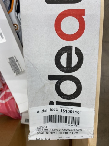 935584-4 Electrical and lighting items etc. Lux, Hidealite, Elko etc