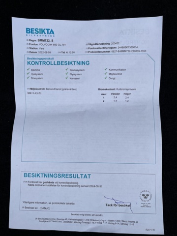 872335-34 Volvo 244 2.3 - 1989