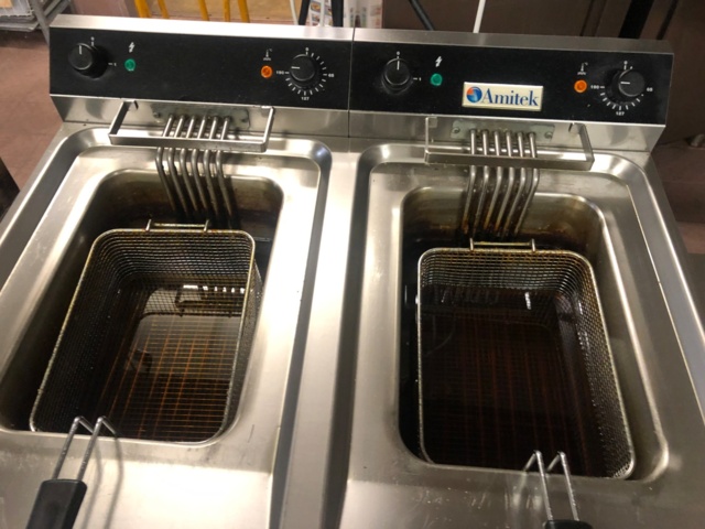 935599-3 Fryer Double Amitek