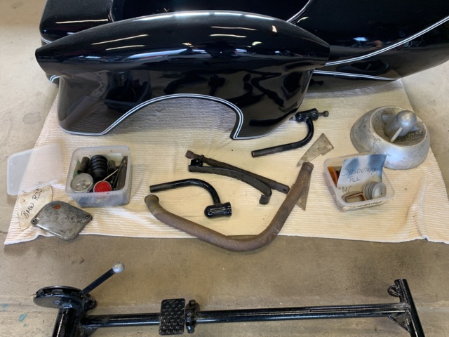 810425-20 Veteranmotorcykel med sidovagn BMW R35 -1948 (rep.objekt)