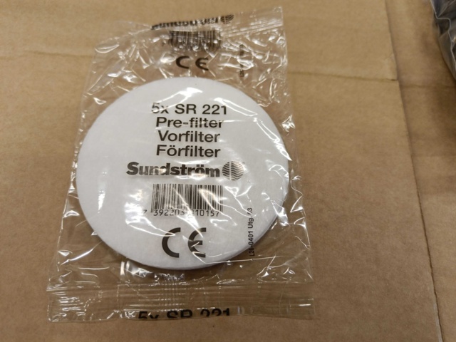 887549-6 Sundström filter, förfilter och förfilterhållare