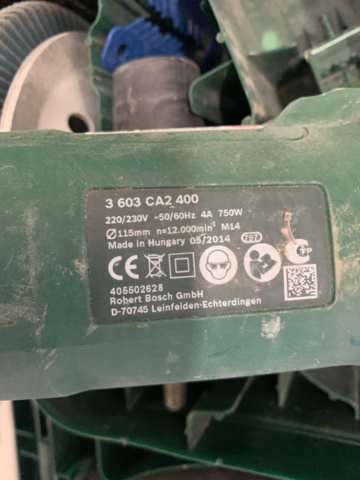 935951-7 Bosch electric hand tools with drawers, 4 pieces