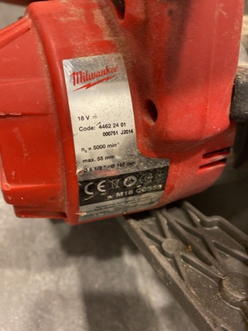 935950-4 Milwaukee tools, 4 pieces and box