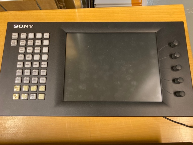 936273-8 Sony ICP-3000 Controller & Sony ICP-6511 Menu Panel