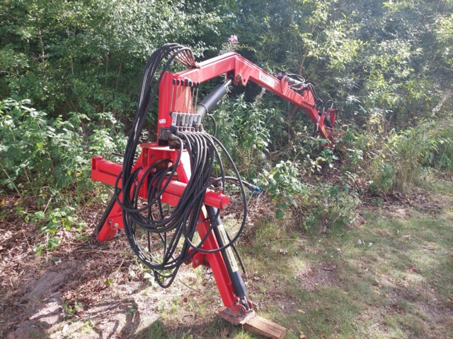 881861-1 Combination crane Sonnys with Grip and bucket