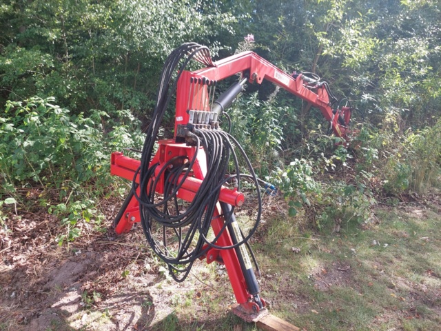 881861-2 Combination crane Sonnys with Grip and bucket