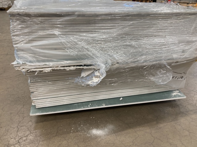 935701-2 Stowage with windproof plasterboard Clima-Board 9.5x900x2700mm