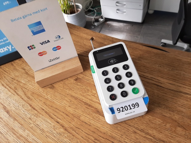 920199-1 Card terminal & receipt printer, iZettle & Star