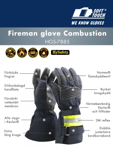 936719-5 1 pair of Fire Gloves Hysafety® (XL)