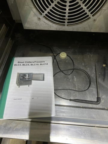 896836-4 Tefcold BLC10 blast chiller