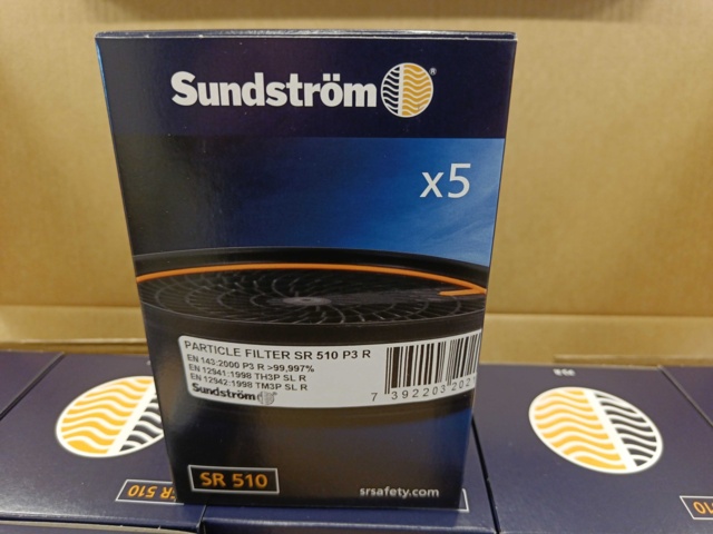 937311-2 50 pcs New Particle Filter Sundström SR 510 P3 R