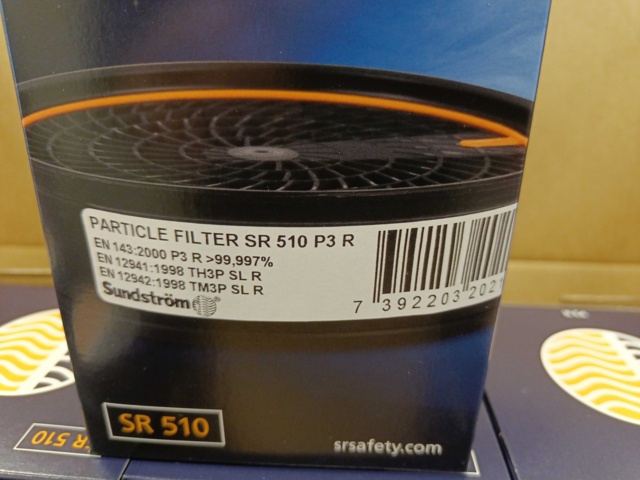 937311-3 50 pcs New Particle Filter Sundström SR 510 P3 R