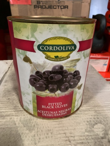 809995-2 Black olives Cordoliva 59 cans of 3kg