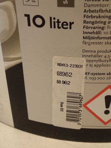 861907-7 Plaster color Base. Yunik 20 liters