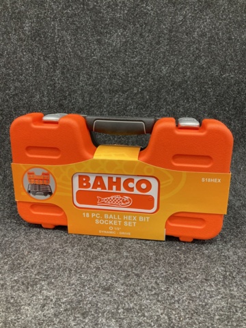 936638-2 Bit socket set Bahco S18HEX