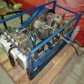 887593-3 Diving compressor Bauer old captain