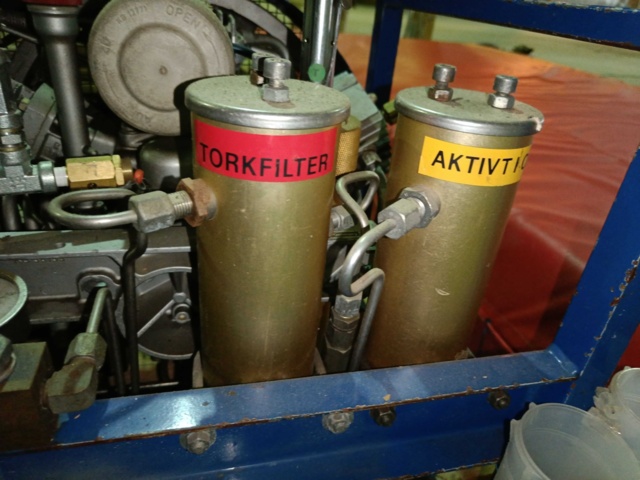 887593-5 Diving compressor Bauer old captain