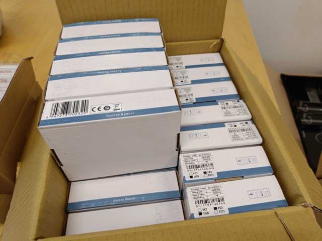 887608-5 19 new Grandstream RFID USB card readers