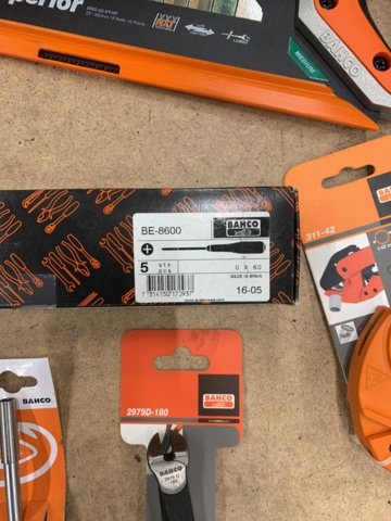 937730-10 Assortment of tools Bahco