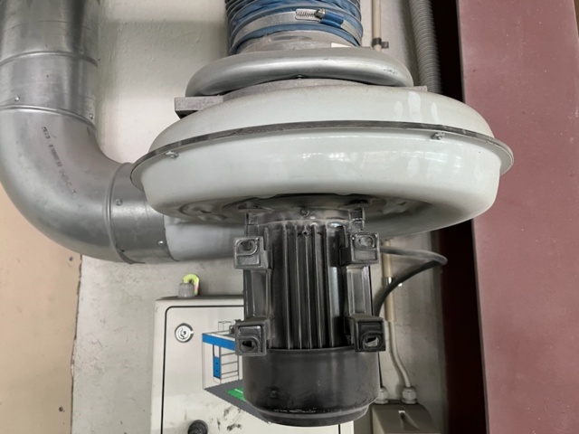 937743-2 Nederman spot extraction with fan motor