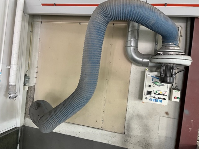 937743-1 Nederman spot extraction with fan motor