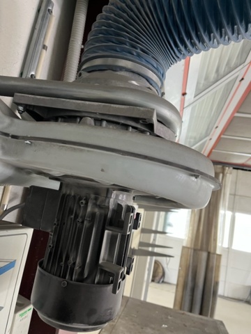 937743-6 Nederman spot extraction with fan motor