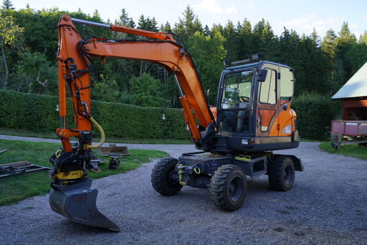 937552-2 Wheel excavator Doosan DX55W incl. Tool