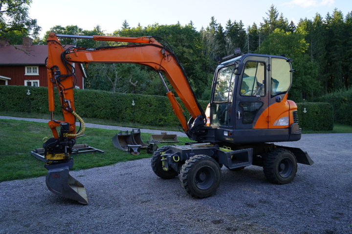 937552-3 Wheel excavator Doosan DX55W incl. Tool