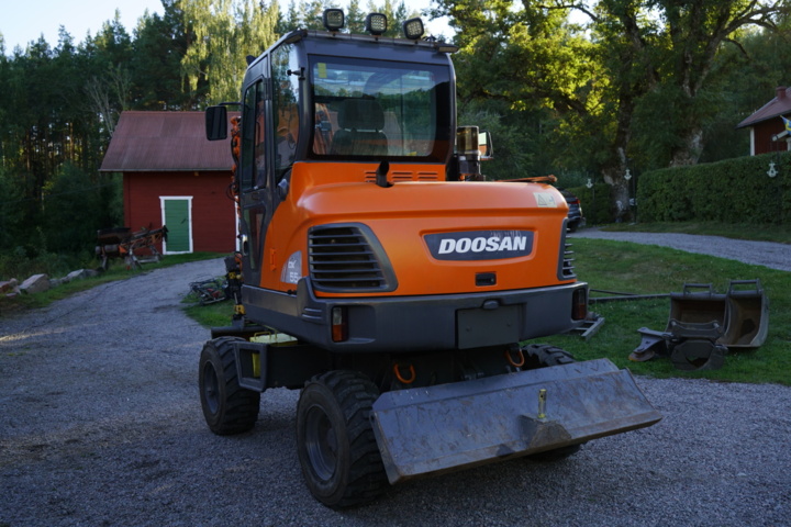 937552-6 Wheel excavator Doosan DX55W incl. Tool