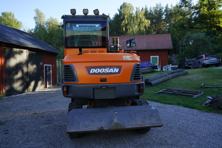 937552-7 Wheel excavator Doosan DX55W incl. Tool