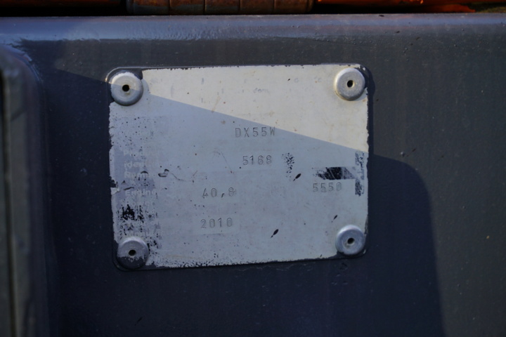 937552-17 Wheel excavator Doosan DX55W incl. Tool