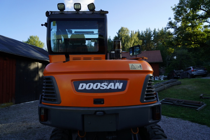 937552-39 Wheel excavator Doosan DX55W incl. Tool